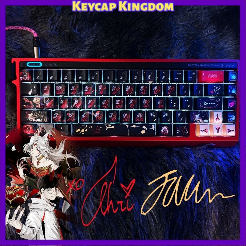 Gaming Accessories Aesthetic - Faker Hall of Fame Ahri themed