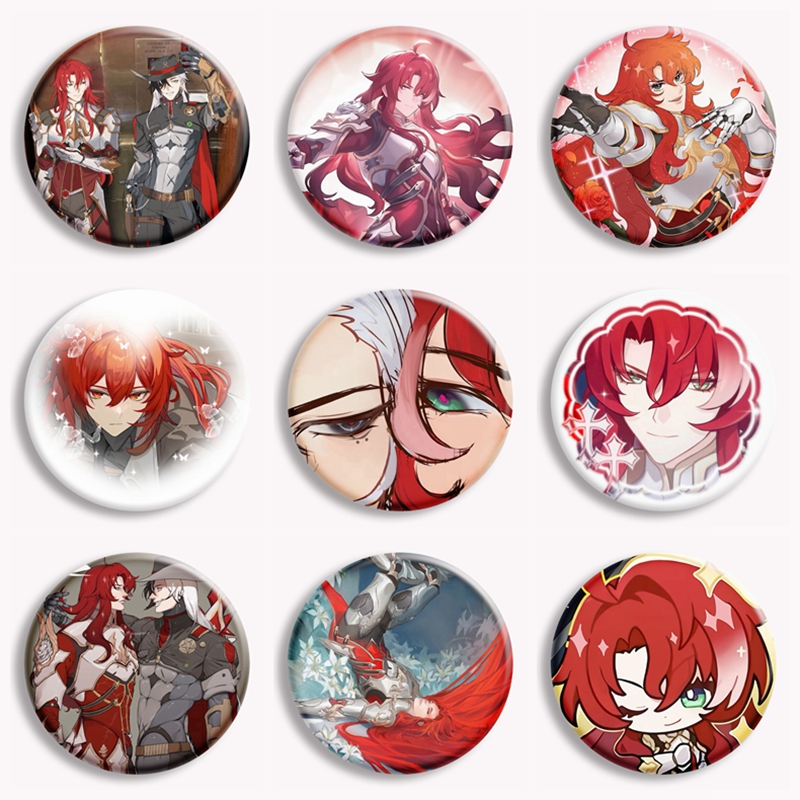 Gaming Accessories For Room - Game Honkai Star Rail Argenti Button