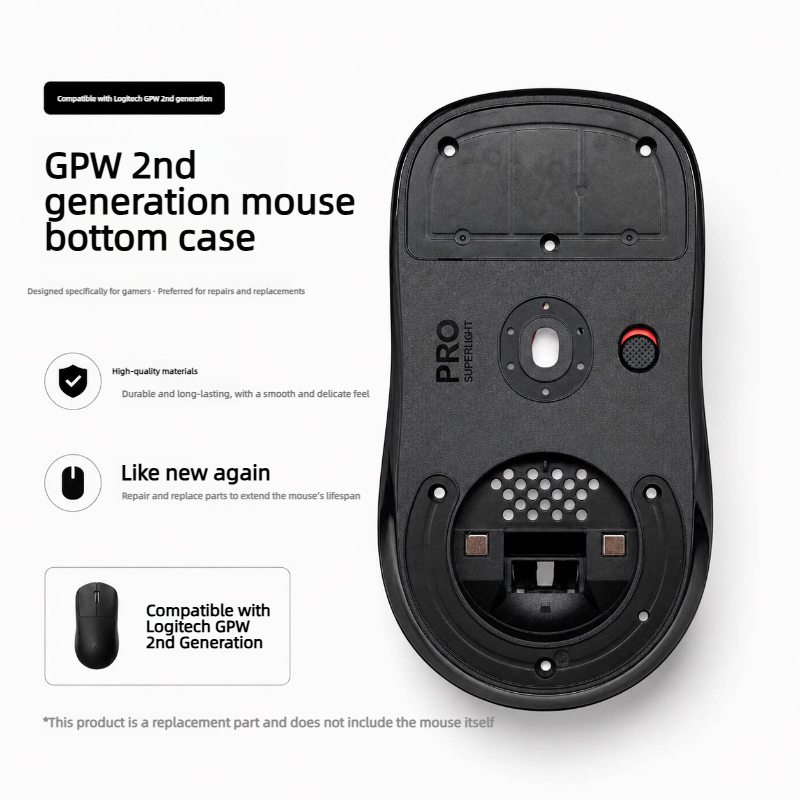 Replacement Mouse Bottom Case  - Logitech Mouse G Pro X Superlight ulasan dan harga