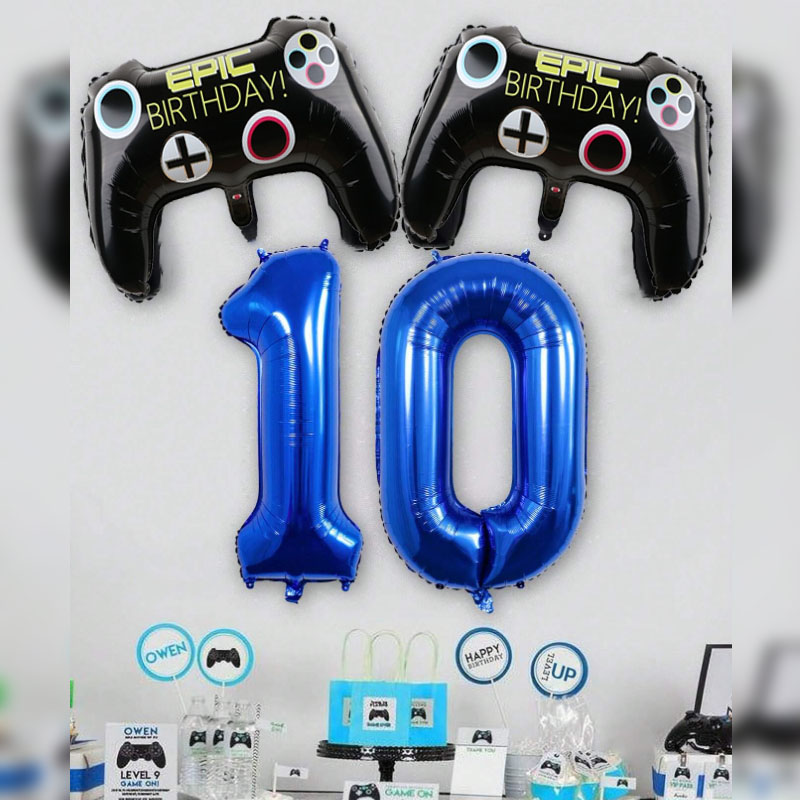 3pcs Video Game Party Supplies - Gaming Accessories For Room ulasan dan harga